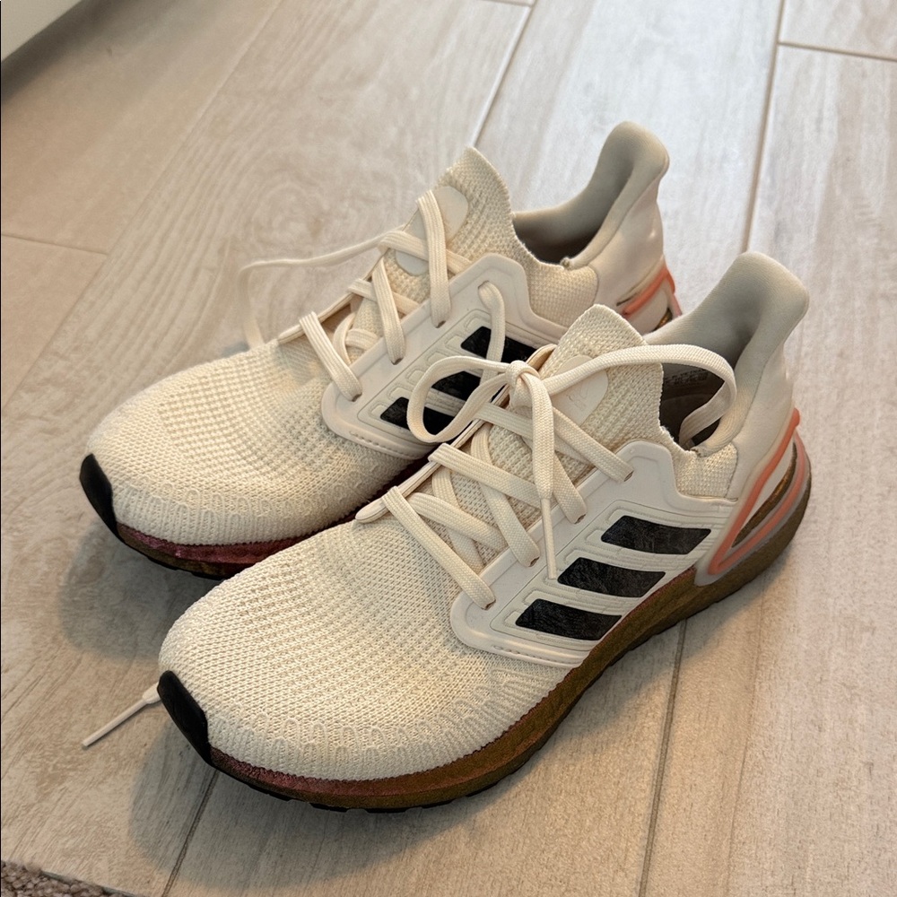 adidas White and Black Athletic Shoes